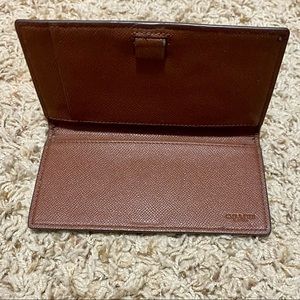 Coach Wallet and matching Checkbook cover